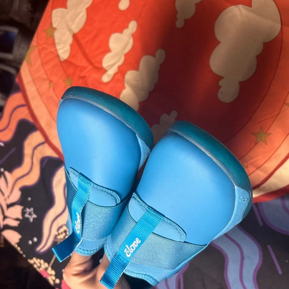 Clove Solo Blue Slip On Healthcare Nursing Shoes Womens 6 Sneakers Comfort Work